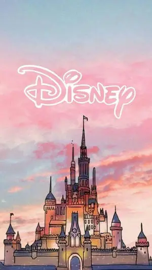 Disney Logo Castle Art 