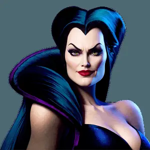 Disney Villains Detailed Art PNG 06112024