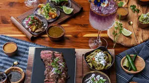 Fancy Parrilla Steak Dinner