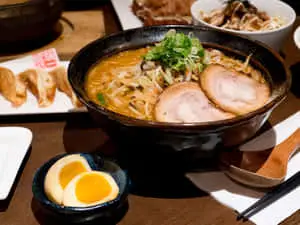 Savory Bowl of Ramen Noodles