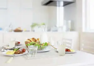 Breakfast Food Table
