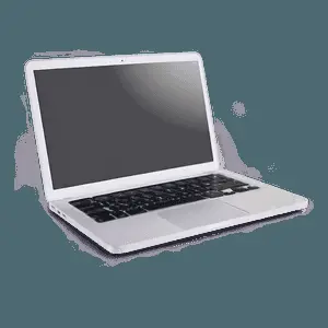 Frontal Laptop Screen Mockup for UI Design PNG mdp