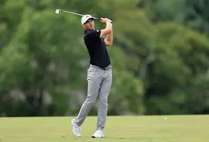 Golfer Aaron Wise