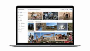 Google Photos On A Laptop Picture