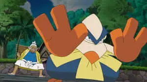 Hariyama In Field