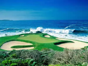 Pebble Beach HD Golf Course Background 