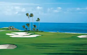 Club House Ocean HD Golf Course Background