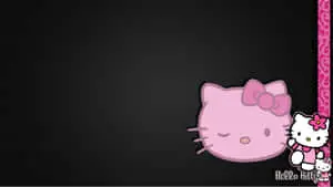 Hello Kitty Laptop Wink Black And Pink