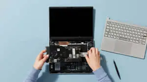 High-Resolution Picture of Various Computer Components