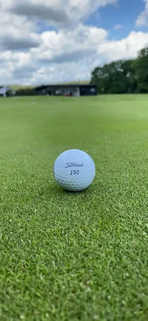 Iphone Xs Golf Background With Titleist Pro V1