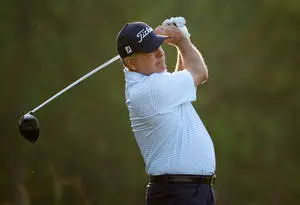 Jay Haas Golfing Pose