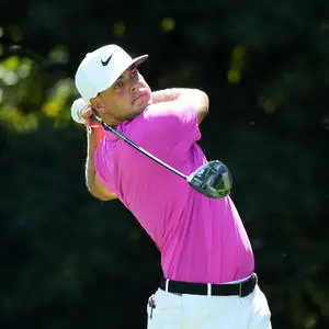 Keith Mitchell Wearing Pink