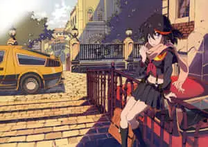 Kill La Kill Ryuko With A Scarf Picture