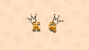 King And Queen Initials Desktop