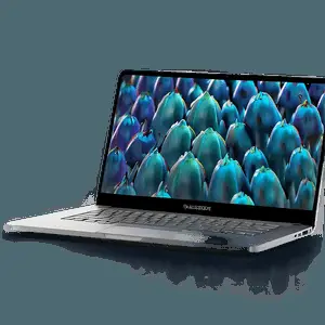 Laptop with Customizable Background Mockup PNG 65