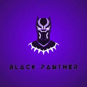 Black Panther Marvel Aesthetic Laptop Background Design