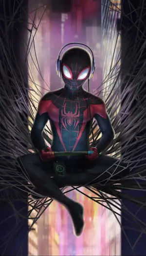 Show off your love for Marvel Comics with this unique Marvel Art Iphone background. 