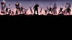 Marvel Desktop Silhouette