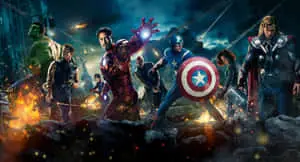 Marvel Superheroes Avengers Laptop