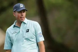 Matt Kuchar In Light Blue Shirt
