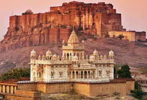 Mehrangarh Fort Jaswant Thada Sunset