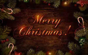 Merry Christmas Desktop Greeting