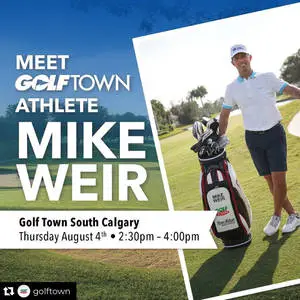 Mike Weir Fan Meeting Poster