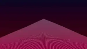 Dark Pink Minimalist Abstract Perspective