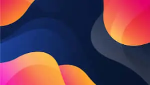 A Minimalist Abstract Of Flowing Liquid