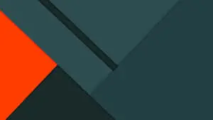Dark Green Minimalist Abstract Desktop