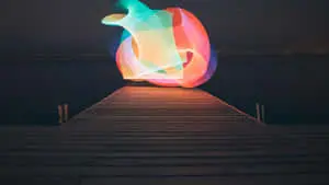 Minimalist Abstract Of Flare Sphere Light