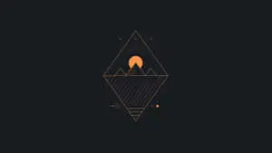 Minimalist Geometric Desktop Image