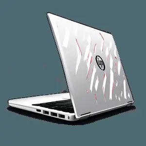 Minimalist Laptop Diagram PNG 4