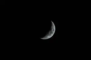 Minimalist Moon Desktop 4K