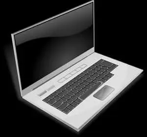 Modern Laptop Vector Illustration