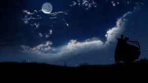 Moon Aesthetic Digital Art