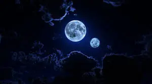 Moon And Planet 