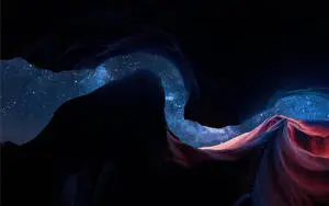 Mountains Galaxy Sky MacBook Pro Aesthetic