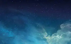 A crisp, star-filled night sky