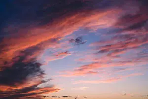 Orange And Blue Sky iMac 4K