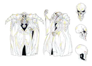 Coloring Ainz Ooal Gown Overlord Picture