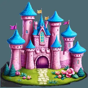 Pastel Disney Castle PNG ixu