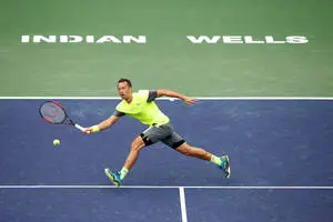 Philipp Kohlschreiber Running To Ball