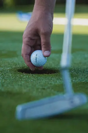 Picking Ball Golfing Desktop