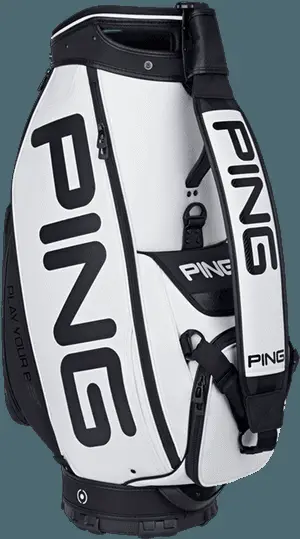 Ping Golf Bag White Black