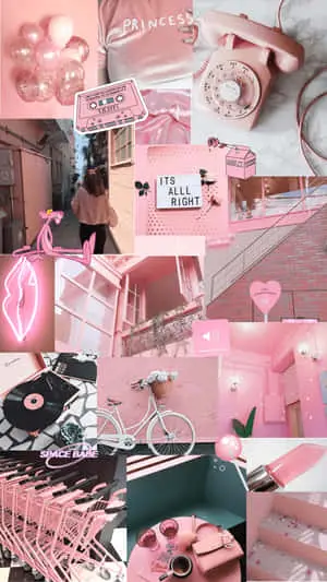 Bright and Colorful Collage Desktop