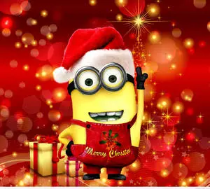Preppy Minion Christmas