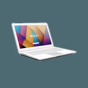 Realistic Laptop Screen Mockup PNG 60