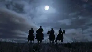 Red Dead Redemption 4K Posse At Night