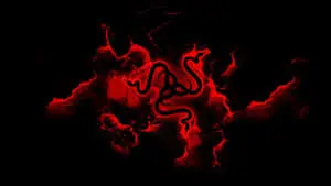 Red Gaming Razer Logo Wallpaper 